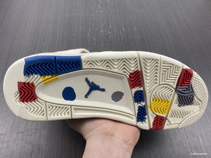 Rep LUCY 4 Retro DQ4909-100 Jordan Canvas (W) Blank 0718